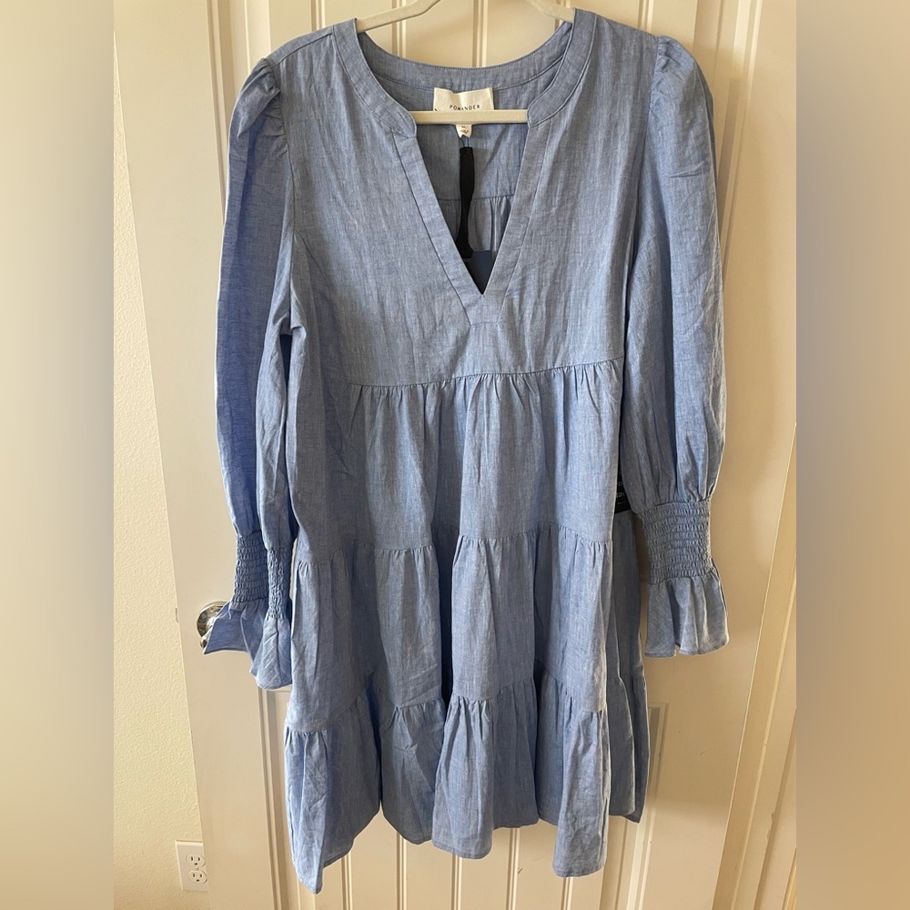 NWT Pomander Place Chambray Kenzo Dress
